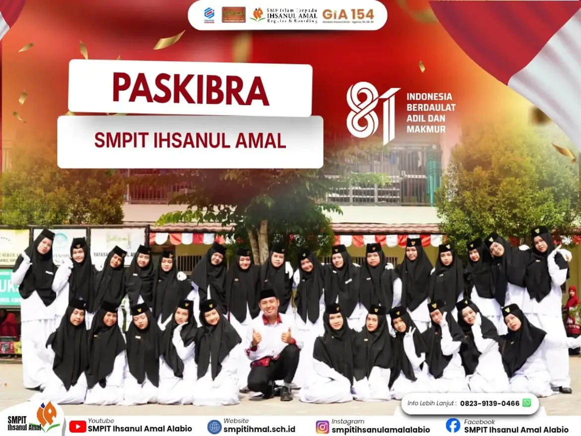 🇮🇩-TIM-PASUKAN-PENGIBAR-BENDERA-PASKIBRA-SMPIT-IHSANUL-AMAL-🇮🇩Berkibarnya-Sang-Merah-Puti